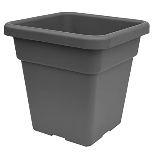 Art Plast Quadro Maceta Maxi 38 cm, Antracita