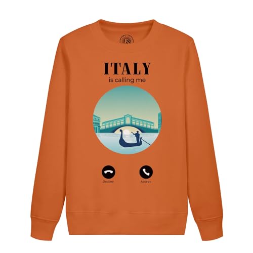 Sweat enfant Italy is Calling Me idéal pour l'école et le sport