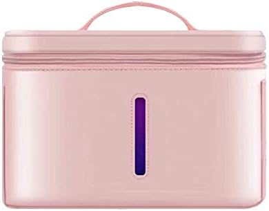 QTMY UV Sterilizer Box Disinfection UVC LED Bags with Power Bank USB Charged Portable Sterilize Cleaner for Bottle,Toothbrush,Beauty Tools,Jewelry,Underwear
