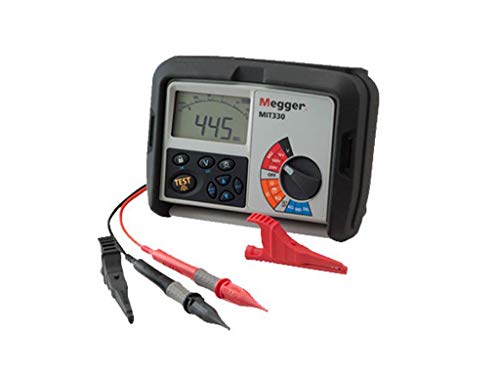Megger MIT320-EN Insulation Tester, 1000 Megaohms Resistance, 250V, 500V, 1000V Test Voltage
