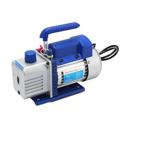 Bomba de vacío de paletas rotativas 3/3.5 CFM y 1.5/1.8 CFM para reparación de aire acondicionado, refrigerante y refrigeración, modelo VK115 miniatura 2