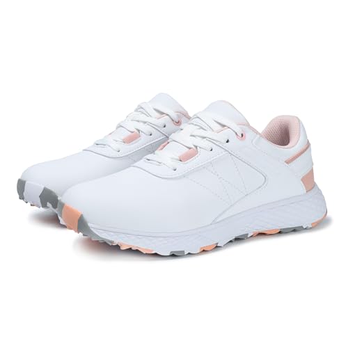 Image of Men's Spikeless Golf Shoes Men Waterproof Wears Golf Sport Sneakers Training Walking Shoe