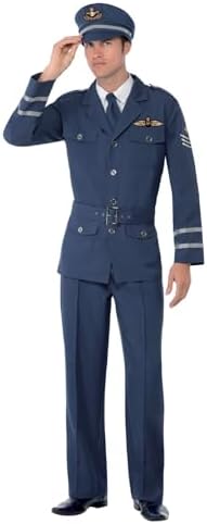 Smiffys mens Ww2 Air Force Captain Costume