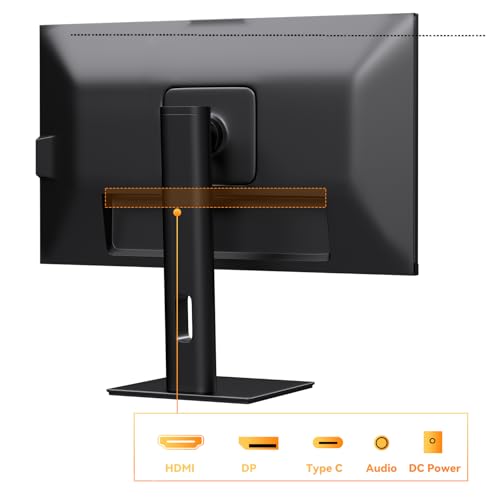 Image of Touchscreen Monitor 27 Inch 2K 100Hz Gaming Monitor with Webcam, QHD 2560x1440 IPS PC Monitors, 10-Point Multi Touch Screen Computer Monitors, with USBC HDMI Ports, Built-in Speakers