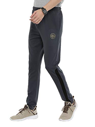 Image of Proline Men's Cotton Track Pant (-Dark Grey-)