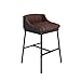 Tingting1992 Taburete Bar Taburete de Viento Industrial, Hierro Forjado Moderno Minimalista Cocina Restaurante Silla Alta Duradera Taburete de Bar Plegable (Size : H81cm)