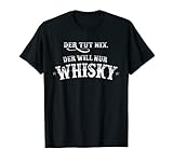 Whisky Trinker Vintage Look - Cooler Spruch T-Shirt