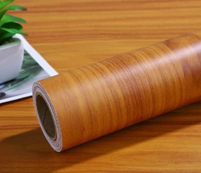 SUNBIRD Self Adhesive Floor Wallpaper Waterproof PVC Wood Vinyl Peel and Stick for Living Spaces Bedroom,Hall, Kitchen, Hotel (Brown Teak, 24 X 48 Inch) (B0CWF8XMV7) Amazon Price History, Amazon Price Tracker