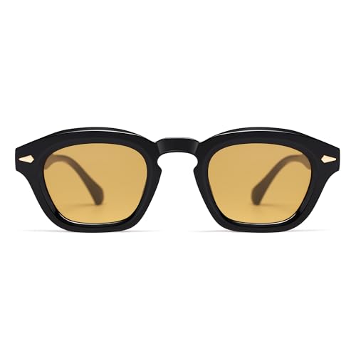 Small Retro Square Sunglasses for Women Mens Rectangle Sunnies AP3680