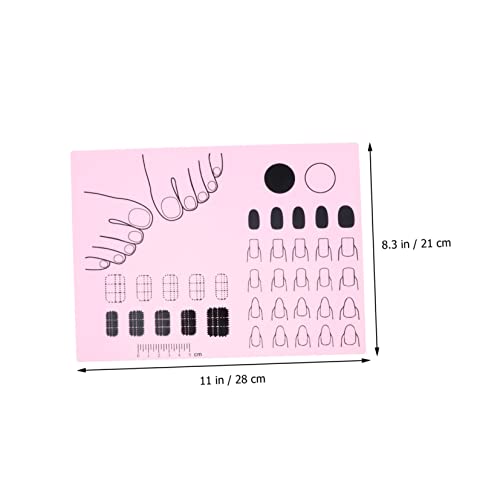 FRCOLOR Almofada De Manicure De Silicone Ferramentas De Unhas Ferramentas De Manicure Arte De Unhas