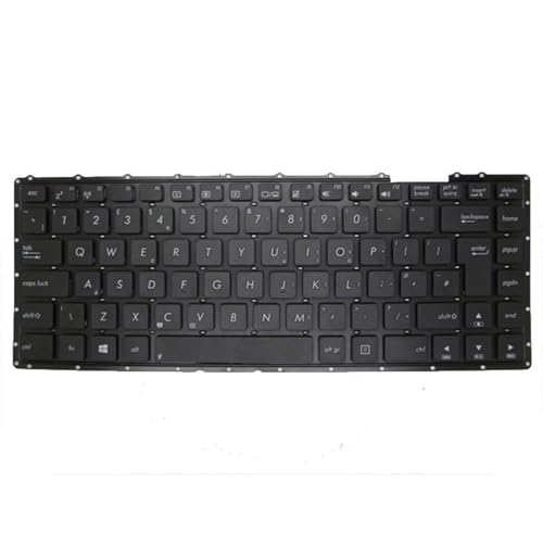 X452 X452CP X452EA X452EP X452LD X452VP X452MD X452MJ用ノートパソコンキーボード(フレームなし、ブラック、BRSP\UK\US)(UK)