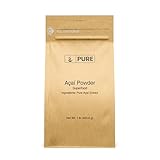 Acai Berry Powder (1 lb.) by Pure Organic Ingredients, Superfood, Freeze-Dried for Maximum Nutrient Retention, Vegan, Non-GMO, GLUTEN-FREE