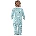 Emelivor Seagulls Sky Blue Baby Newborn One-Piece Clothes Long Sleeve Footed Romper Pjs for Boys Girls Kids