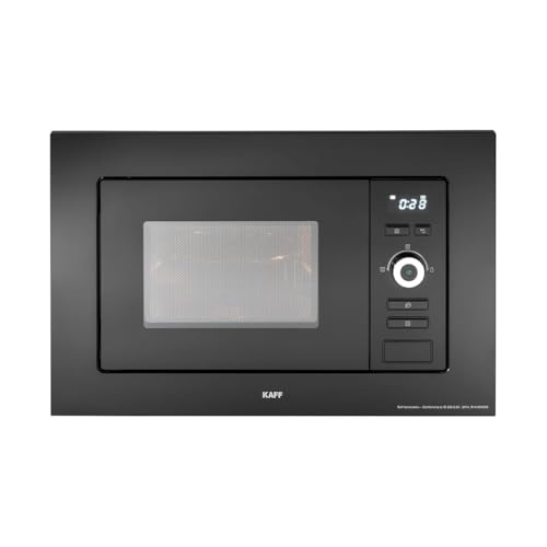 Image of Kaff KMW 5PJ Built-in Microwave Oven for Kitchen, 20 Litre with Child Lock, Digital Clock & Time Display | Microwave, Grill, Defrost & Combination Programming Mode (Black)
