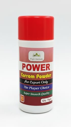 Image of Carrom Board Powder 70g - Premium Striker Glide Powder, Anti-Friction Formula for Smooth Gameplay - Carrom Powder for Pro & Beginner Players