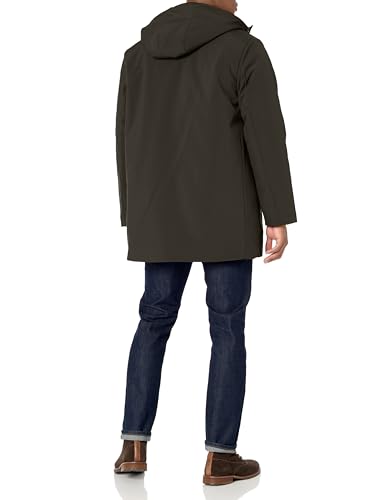 Image of DKNY Men's All Man's Stretch Poly Trench