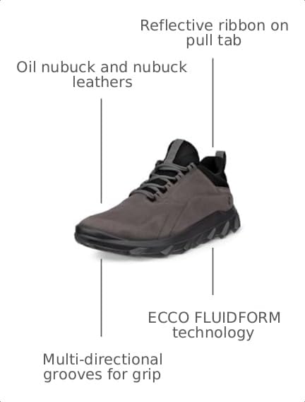 Image of ECCO Men's Mx Low 2.0 Lace Up | Hiking Shoes