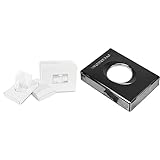 Funny Hygiene-Bags weiß, 48 Boxen a 25 Bags, 1er Pack (1 x 48 Stück) & Hygienebeutel-Spender - Farbe: Chrom.