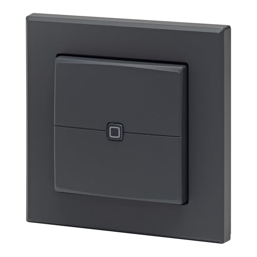 Interrupteur sans fil anthracite pour commande de scénarios de vie - 4