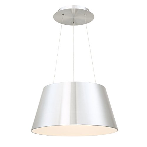 Vida 18in LED Pendant 3000K in Brushed Aluminum