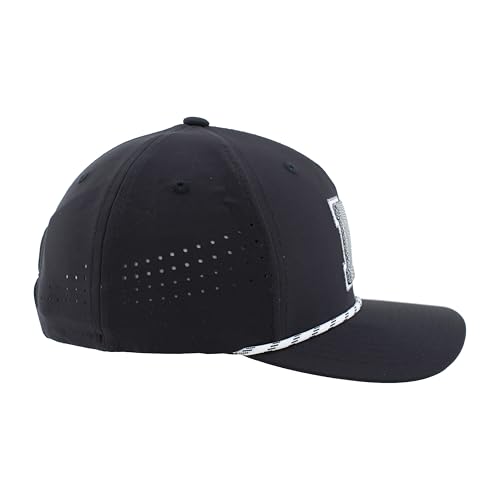 ZHATS NCAA Unisex Gorra Snapback Negra miniatura 3