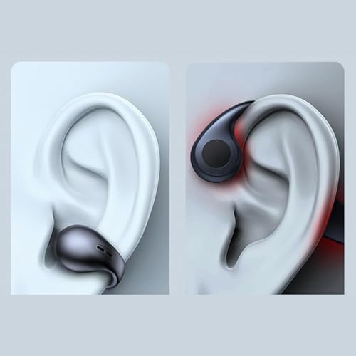 Image of Techking 15 Years Warranty Bone Conduction Bluetooth 5.3 Open-Ear Clip Headphones | Ultra-Light Wireless Earbuds for Sports, Travel & Daily Use | Secure Fit & HD Sound