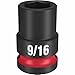 Milwaukee Socket 6 Point STD 1/2X9/16IN 49-66-6203