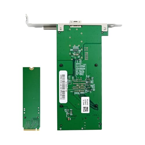 M.2 10G Server Network Card M.2 M X520-DA1 10G SFP+ Fiber Optic Industrial Computer Server Network Card JL82599EN Chip miniatura 2