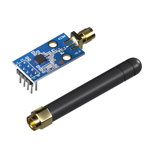CC1101 Multi Band Low-Power Wireless Module with SMA Antenna, Wireless Ethernet transceiver Module 315/433/868/915MHz
