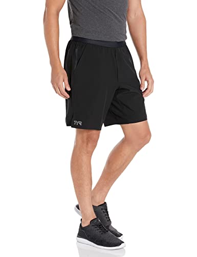 Short de sport homme TYR vêtement technique noir taille L pour le fitness