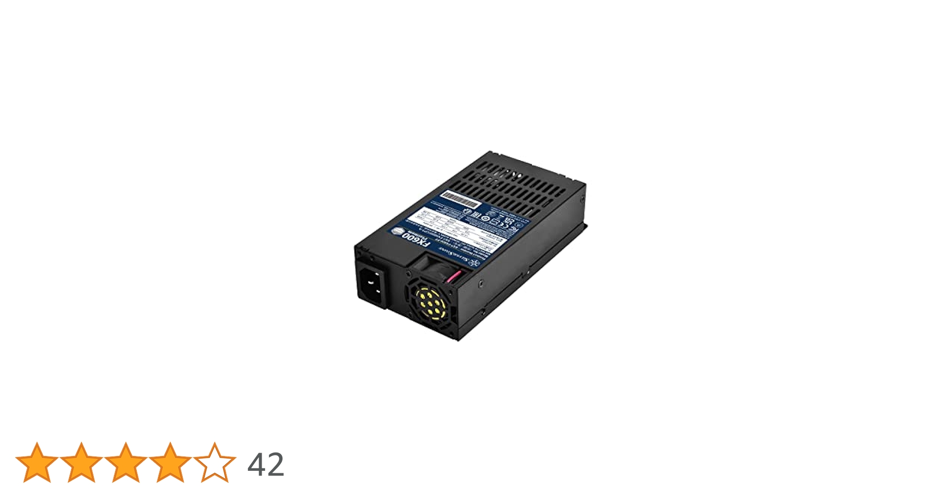 Amazon | Silver Stone Cybenetics Platinum 600W Flex-ATX電源