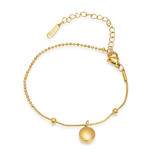 Image of Rubans Demi Fine Stainless Steel Bracelet Waterproof Gift for Women & Girls
