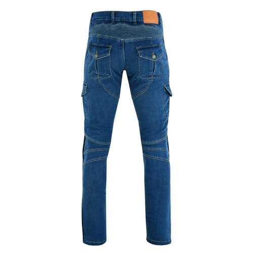 Mens Motorbike Jeans Made with Aramid Fiber Bikers Pants4