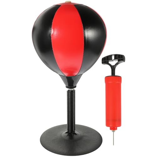 Ballon de boxe de bureau POPETPOP à ventouse ultra résistante pour adulte
