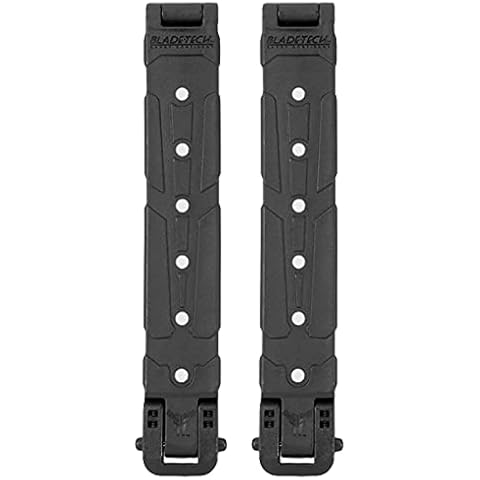 5" Molle-Lok (Pair with Mounting Hardware) - MOLLE Attachment Clip for Vests, Backpacks, Holsters, Mag Pouches, TASER, and More - USA Made - Molle-Lok 5 inch by Blade-Tech Holsters Cover