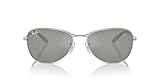 Protezione UV al 100%: per proteggere gli occhi dai dannosi raggi UV, questi occhiali da sole Ray-Ban includono lenti rivestite con protezione UV al 100%.
