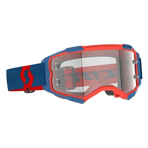 Scott Fury Goggles Navy/Clear Lens OSFM Blue Navy/Clear Lens