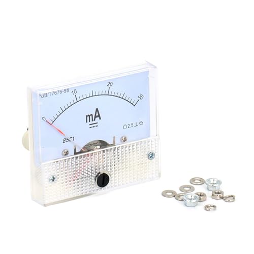 Ampèremètre 30 mA 50 mA 85C1 DC pour tableau électrique de précision