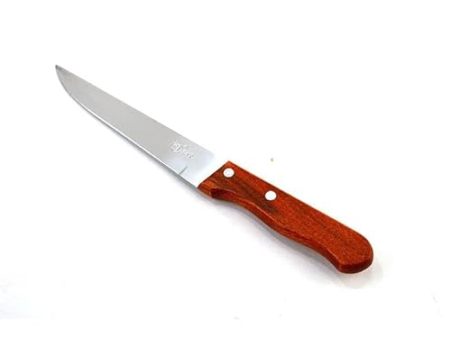 cuchillos de mesa-cuchillo-mesa para cocina-juego cuchillos para carne madera-juego-cuchillo inoxidable-cuchillo chef profesional-cuchillos de mesa con mango de madera natural… Cover