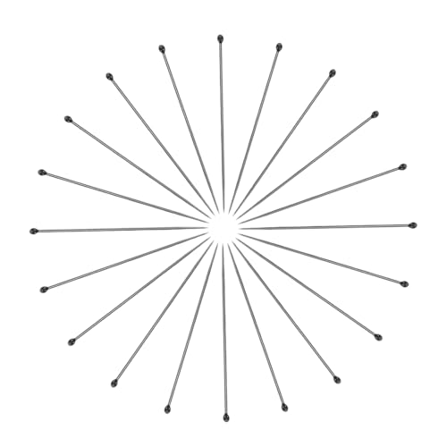 STOBAZA Specimen Mounting 100pcs Stainless Steel Insect Kit for Entomology Preparati