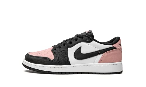 Nike Jordan Youth Air Jordan 1 Retro Low OG GS CZ0858 061 Bleached Coral, Black/Bleached Coral-white, 6.5 Big Kid