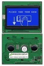 LCD Graphic Display Modules & Accessories 128 x 64 STN-BLUE(-) 93.0 x 70.0