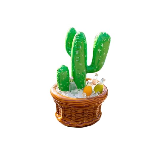 Inflable para Piscina | Contenedor Decorativo Portátil En Forma De | Cubo De Hielo Flotante Portátil | Para Hombres Mujeres Cumpleaños Piscina Playa Interior