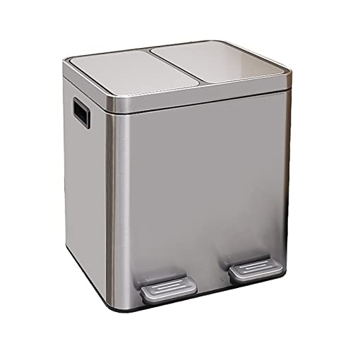 Poubelles de cuisine domestique grand format pour trier