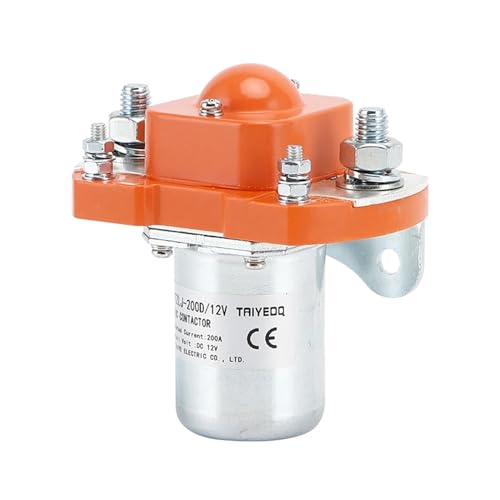 Contactor TZLJ-200D con relé de corte seguro 1 NA para cabrestantes de 24V 4
