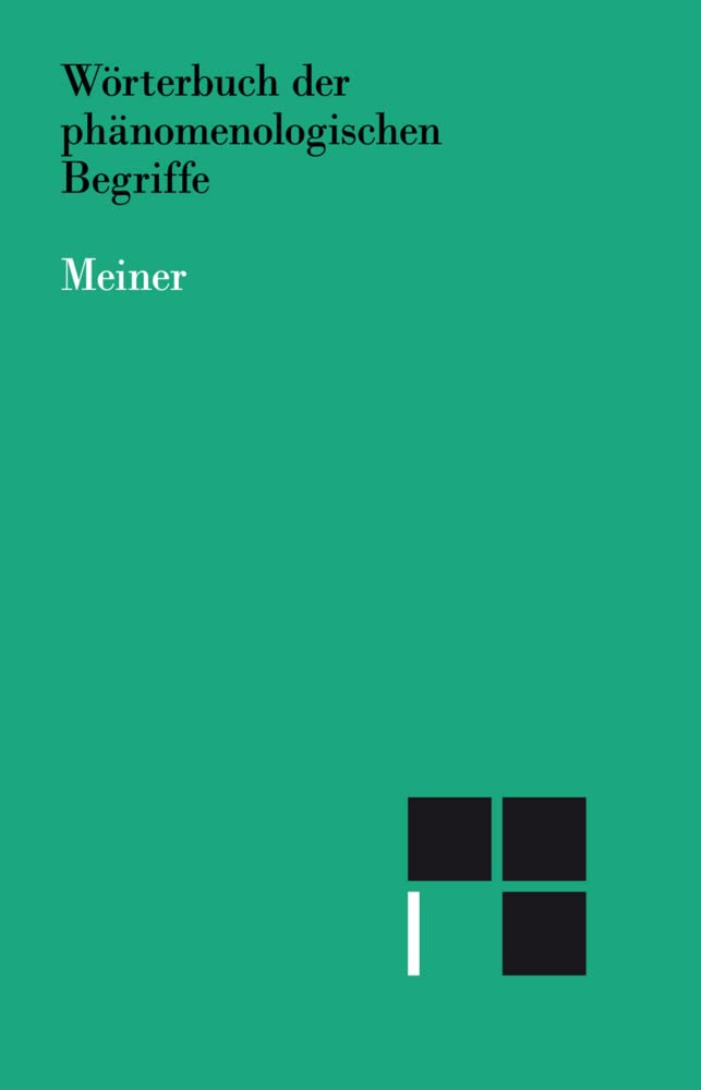 Wörterbuch der phänomenologischen Begriffe