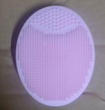 Jonlaki Masaje de Cepillo de Limpieza Facial de Silicona Suave Masaje de Poro de Poro Blackhead Retirando Gris para Niñas (PINK)