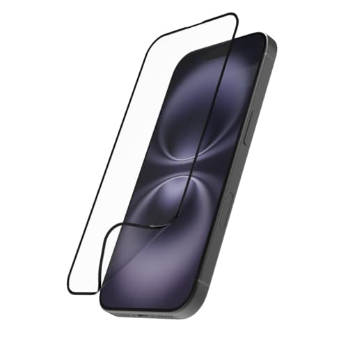 Film iPhone 16 Plus Hama Super Hybrid anti-rayures avec cadre de pose