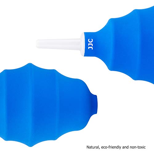 JJC Soft Compressed Air Dust Blower Blaster Cleaner for DSLR Mirrorless Compact Camera CCD CMOS Sensor Lens Filter Comptuter Keyboard Monitor Laptop Notebook Screen Glasses Optical Instrument Cleaning