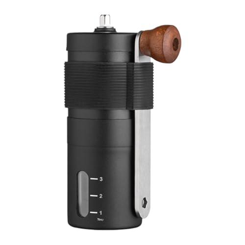 Molino De Granos De Café Manual, Molino De Café De Mano Molino De Granos De Café De Acero Inoxidable Hecho A Mano, Máquina De Café De Mano Desmontable, Trituradora Cónica Portátil Para El Hogar
